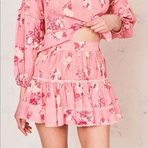 Love shack fancy skirt